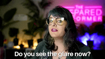 Glasses Glare GIF by The Prepared Performer