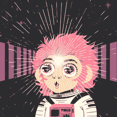 Monkey Astronaut GIF by POP