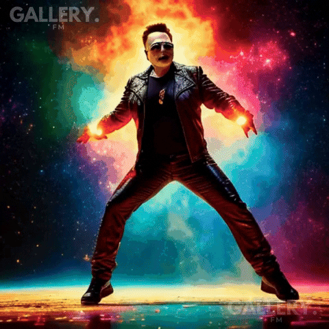 Elon Musk Dance GIF by Gallery.fm