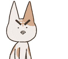 Angry Cat Sticker