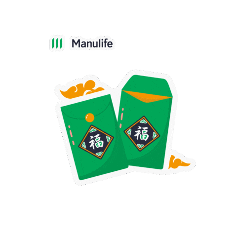 Gong Xi Fa Cai Sticker by Manulife Indonesia