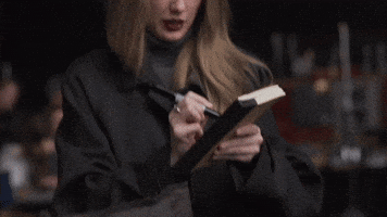 Music Video Book GIF by Taylor Swift