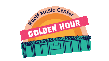 Golden Hour Ruoff Sticker by Live Nation