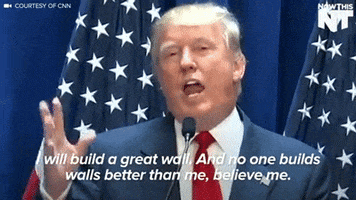 donald trump border GIF by NowThis 