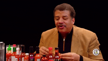 Neil Degrasse Tyson Hot Ones GIF by First We Feast