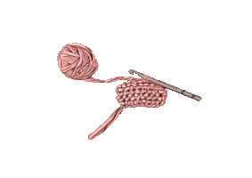 Crochet Sticker