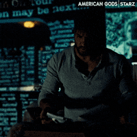 Searching Ricky Whittle GIF by American Gods