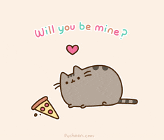 Pusheen The Cat Eating Pizza GIFs - Find & Share on GIPHY