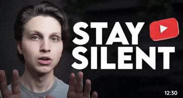 No One Cares Shut Up GIF