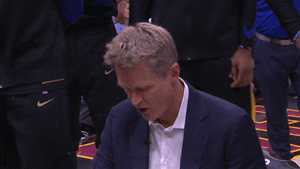 golden state warriors kerr GIF by NBA