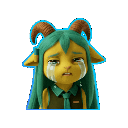 Hatsune Miku Crying Sticker