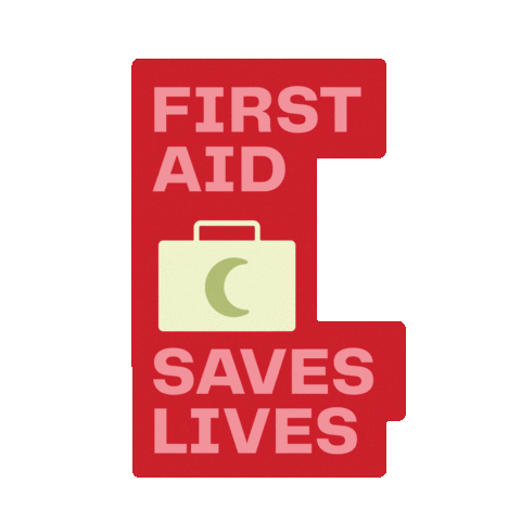 Maldivian Red Crescent Sticker