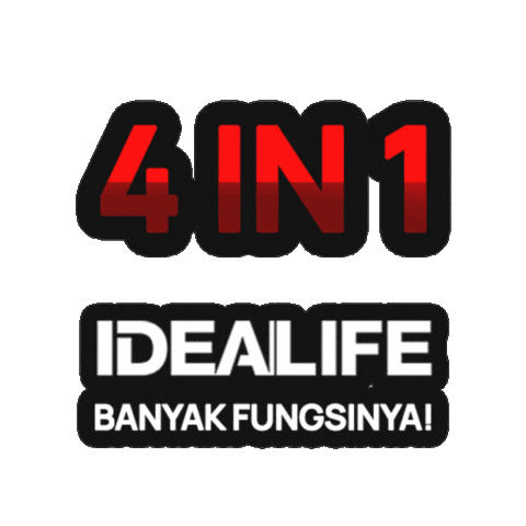 4In1 Sticker by IDEALIFE