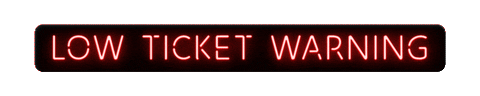 Low Ticket Warning GIF by Live Nation