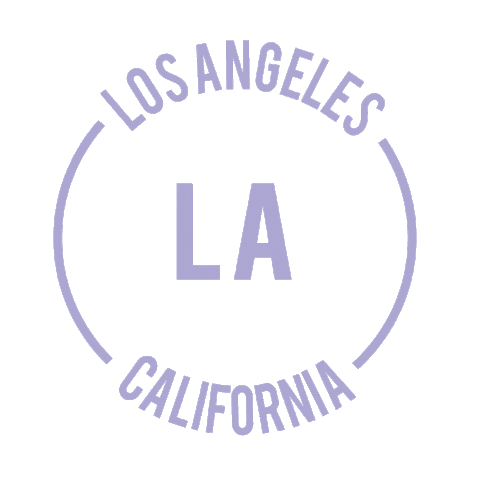 Los Angeles Hollywood Sticker by Rob Jelinski Studios, llc.