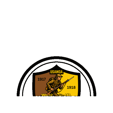 Sticker by USAWOA Doughboy Chapter