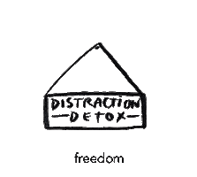 Detox Sticker by Freedom App