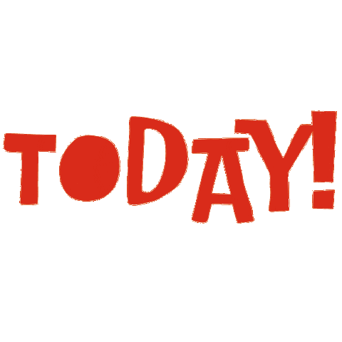 Today Sticker by Remarkist