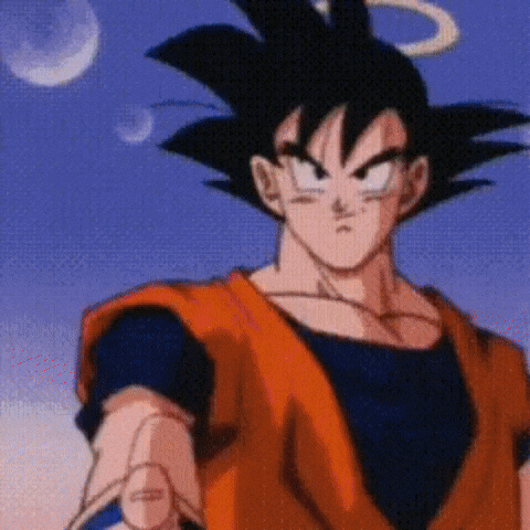 Dragon Ball Z Thumbs Up GIF