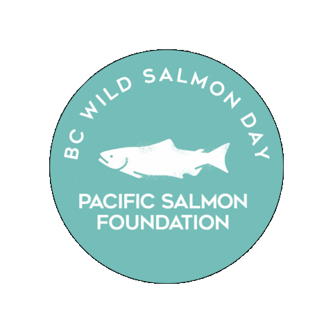 Wild Salmon Psf Sticker by Pacific Salmon Foundation