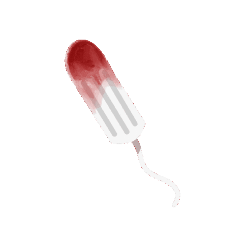 Blood Period Sticker by Callaly