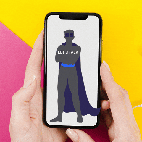 Super Hero Video Chat GIF by Consolto Video Chat