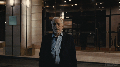 Brian Cox Hbo GIF by SuccessionHBO - Find & Share on GIPHY