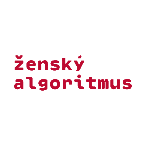 Zensky algoritmus Sticker