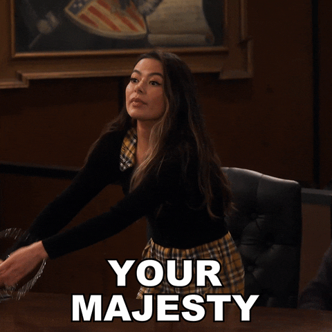 Carly Your Majesty GIF by Paramount+