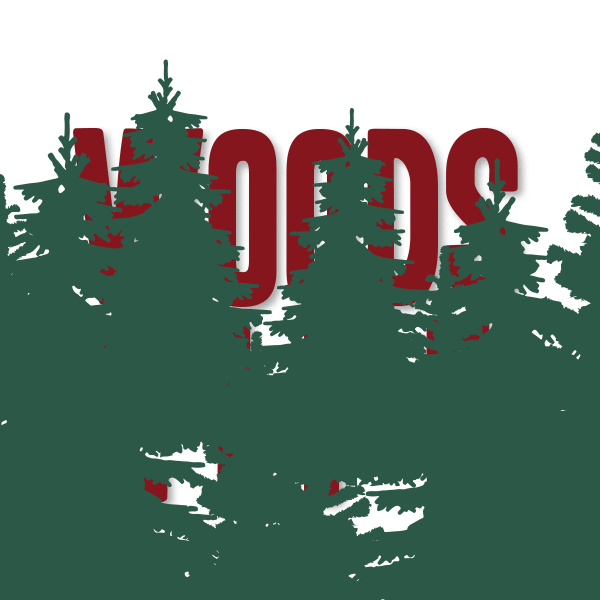 Woods Woodland Sticker by Woodlands of Tuscaloosa