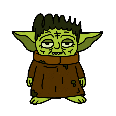 Star Wars Hello Sticker by herbertonic