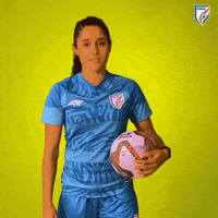 Womens Football Smile GIF by Indian Football