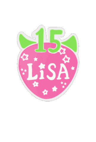 Lisa Strawberry Sticker