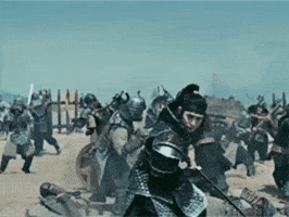 The Battle Sword Man GIF