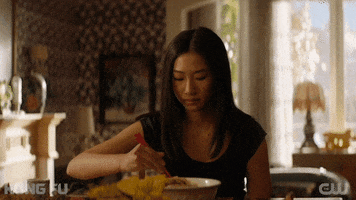 Tv Series Eating GIF by CW Kung Fu