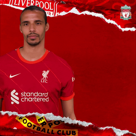 Joel Matip Laughing GIF by Liverpool FC
