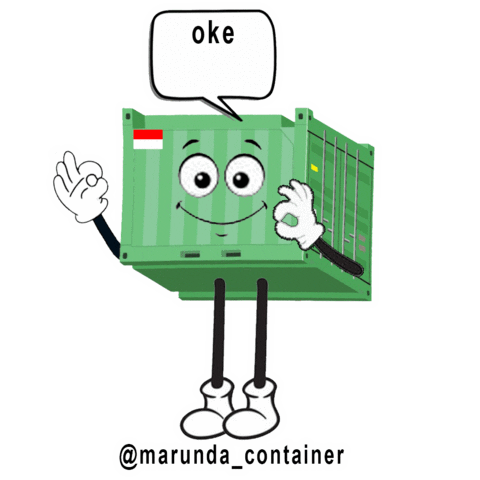 Oke Okay Sip Marundacontainer Marundajayainti Container Containermodification Mji Sticker by Marunda Container