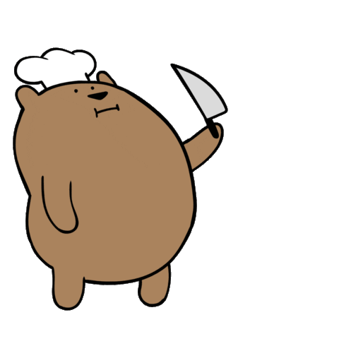 Chef Cooking Sticker