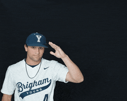 See Ya Baseball GIF by BYU Cougars