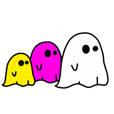 Halloween Ghost Sticker by Mother Pop
