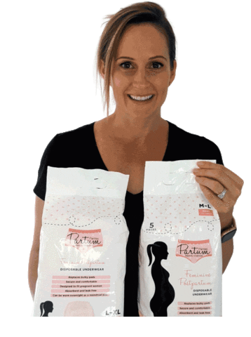 partumpanties Sticker