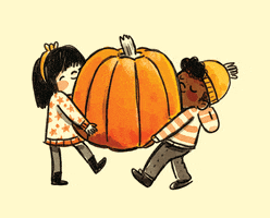 Pumpkin Spice Illustration GIF by Little, Brown Young Readers