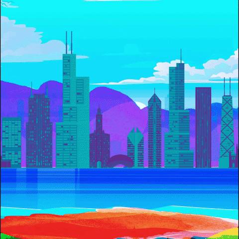 Chicago Space Yacht GIF by aboywithabag