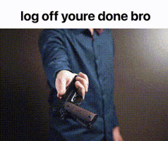 Log Off GIF
