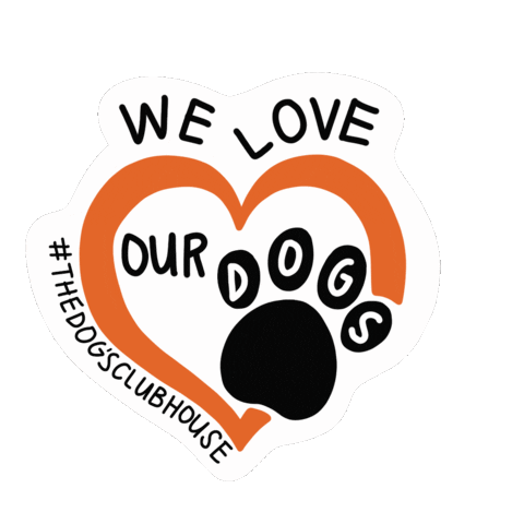 The Dog's Clubhouse Sticker