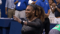 Serena Williams Does A Twirl