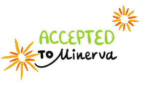 Accepted Sticker by Minerva University