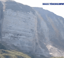 cliff collapse GIF