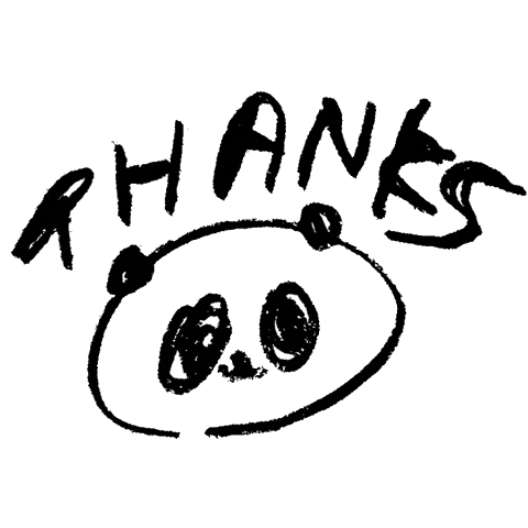 Thanks Sticker