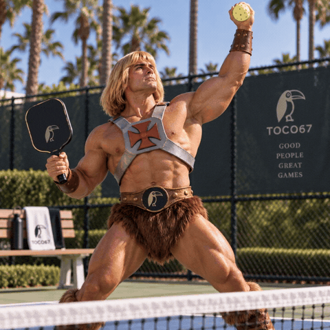 He-Man Pickleball GIF by TOCO67